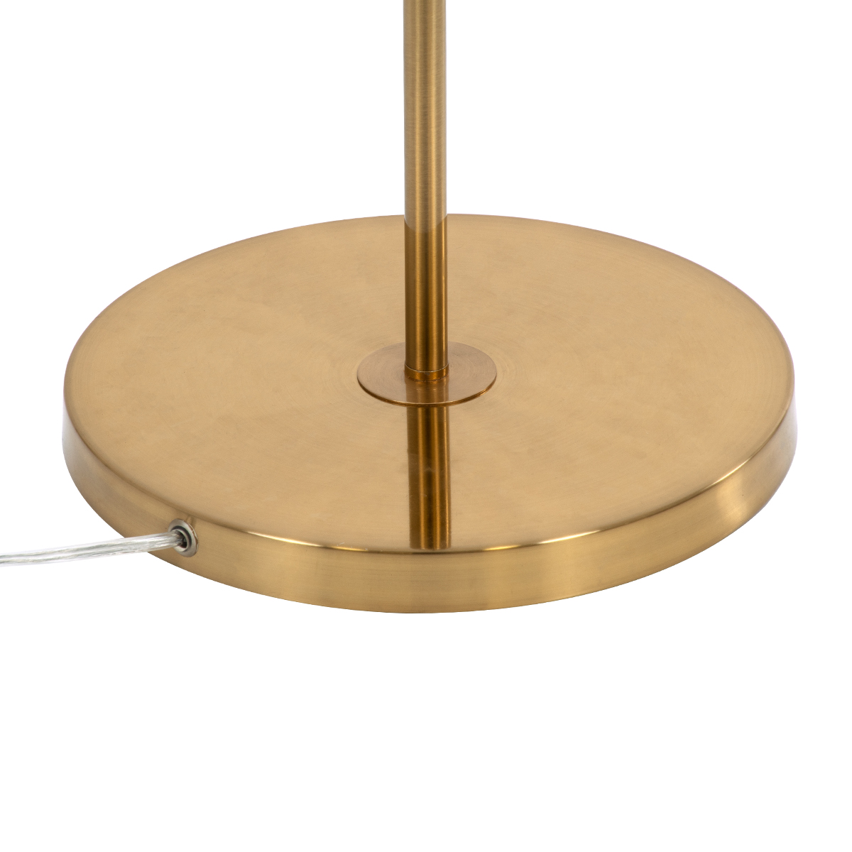 LEDTM® HUDSON 00500 Μοντέρνο Επιδαπέδιο Φωτιστικό με Ντουί 1 x E27 AC 220-240V IP20 - Λευκό & Χρυσό - Μ20 x Π20 x Υ177cm - Image 8