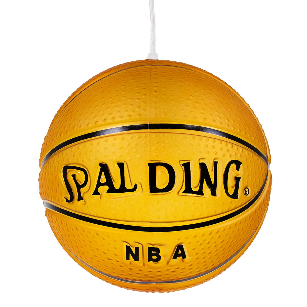 LEDTM® SPALDING NBA 00649 Παιδικό Κρεμαστό Φωτιστικό Οροφής με Ντουί 1 x E27 AC 220-240V IP20 - Πορτοκαλί & Μαύρο - Μ25 x Π25 x Υ25cm - Image 6