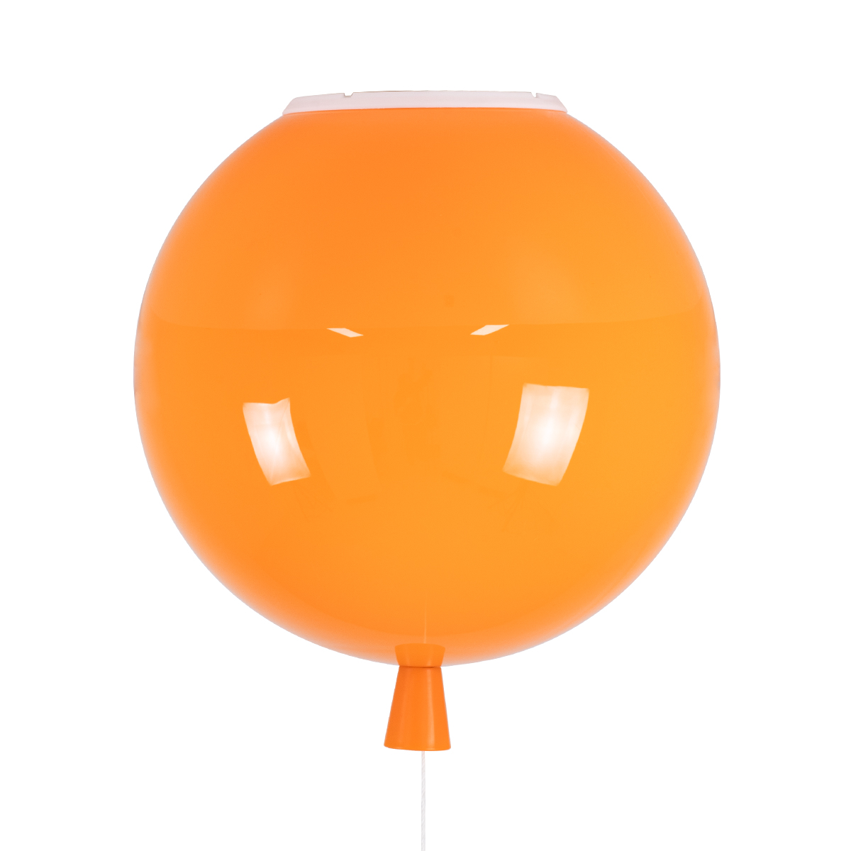 LEDTM® BALLOON 00650 Παιδικό Φωτιστικό Οροφής με Ντουί 1 x E27 AC 220-240V IP20 - Πορτοκαλί - Μ30 x Π30 x Υ33cm - Image 7