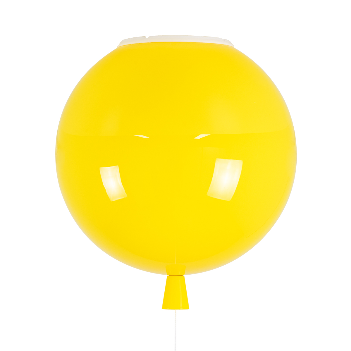 LEDTM® BALLOON 00651 Παιδικό Φωτιστικό Οροφής με Ντουί 1 x E27 AC 220-240V IP20 - Κίτρινο - Μ30 x Π30 x Υ33cm - Image 7