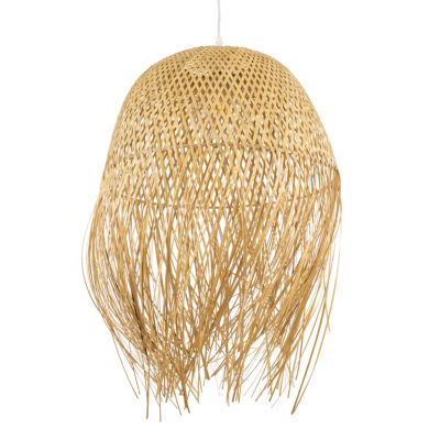 LEDTM® MANILA 00713 Boho Κρεμαστό Φωτιστικό Οροφής με Ντουί 1 x E27 AC 220-240V IP20 - Μπεζ - Μ50 x Π50 x Υ70cm - Image 5