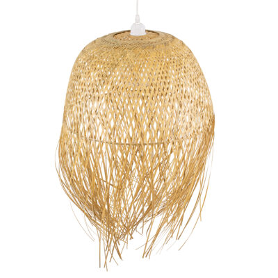 LEDTM® MANILA 00713 Boho Κρεμαστό Φωτιστικό Οροφής με Ντουί 1 x E27 AC 220-240V IP20 - Μπεζ - Μ50 x Π50 x Υ70cm - Image 7
