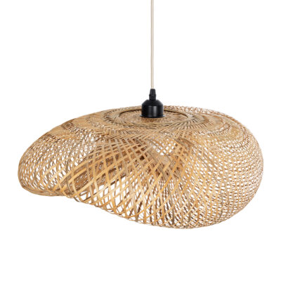 LEDTM® MEXICO 00719 Boho Κρεμαστό Φωτιστικό Οροφής με Ντουί 1 x E27 AC 220-240V IP20 - Μπεζ - Μ65 x Π46 x Υ30cm - Image 5