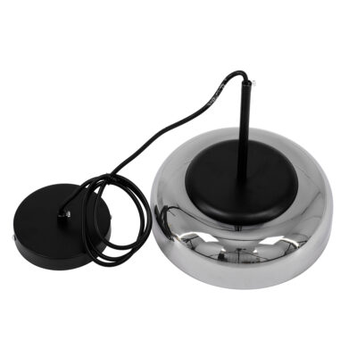 LEDTM® CHARLOTTE 00743 Μοντέρνο Κρεμαστό Φωτιστικό Οροφής LED 5W 500lm 180° AC 220-240V IP20 Θερμό Λευκό 2700K - Sanan SMD Chip - Μαύρο Φιμέ - Μ23 x Π23 x Υ23cm - 2 Xρόνια Εγγύηση - Image 11
