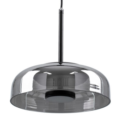 LEDTM® CHARLOTTE 00743 Μοντέρνο Κρεμαστό Φωτιστικό Οροφής LED 5W 500lm 180° AC 220-240V IP20 Θερμό Λευκό 2700K - Sanan SMD Chip - Μαύρο Φιμέ - Μ23 x Π23 x Υ23cm - 2 Xρόνια Εγγύηση - Image 6