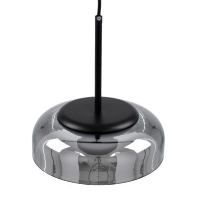 LEDTM® CHARLOTTE 00743 Μοντέρνο Κρεμαστό Φωτιστικό Οροφής LED 5W 500lm 180° AC 220-240V IP20 Θερμό Λευκό 2700K - Sanan SMD Chip - Μαύρο Φιμέ - Μ23 x Π23 x Υ23cm - 2 Xρόνια Εγγύηση - Image 8