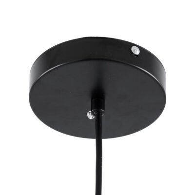 LEDTM® CHARLOTTE 00743 Μοντέρνο Κρεμαστό Φωτιστικό Οροφής LED 5W 500lm 180° AC 220-240V IP20 Θερμό Λευκό 2700K - Sanan SMD Chip - Μαύρο Φιμέ - Μ23 x Π23 x Υ23cm - 2 Xρόνια Εγγύηση - Image 10