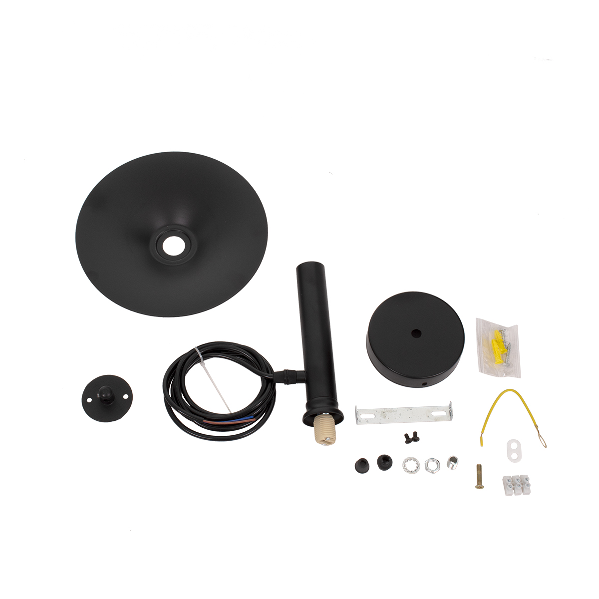 LEDTM® CELEST 00789 Μοντέρνο Κρεμαστό Φωτιστικό Οροφής με Ντουί 1 x G9 AC 220-240V IP20 - Μαύρο & Λευκό - Μ20 x Π20 x Υ26.5cm - Image 10