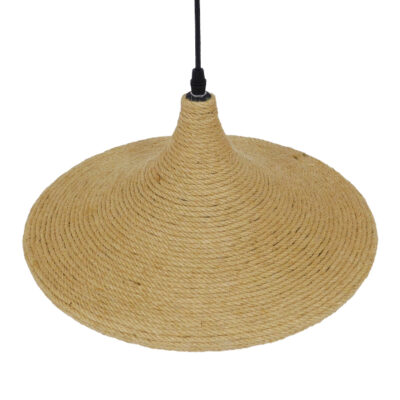 LEDTM® SHANGHAI ROPE 00917 Boho Κρεμαστό Φωτιστικό Οροφής με Ντουί 1 x E27 AC 220-240V IP20 - Μπεζ - Μ37 x Π37 x Υ20cm - Image 7