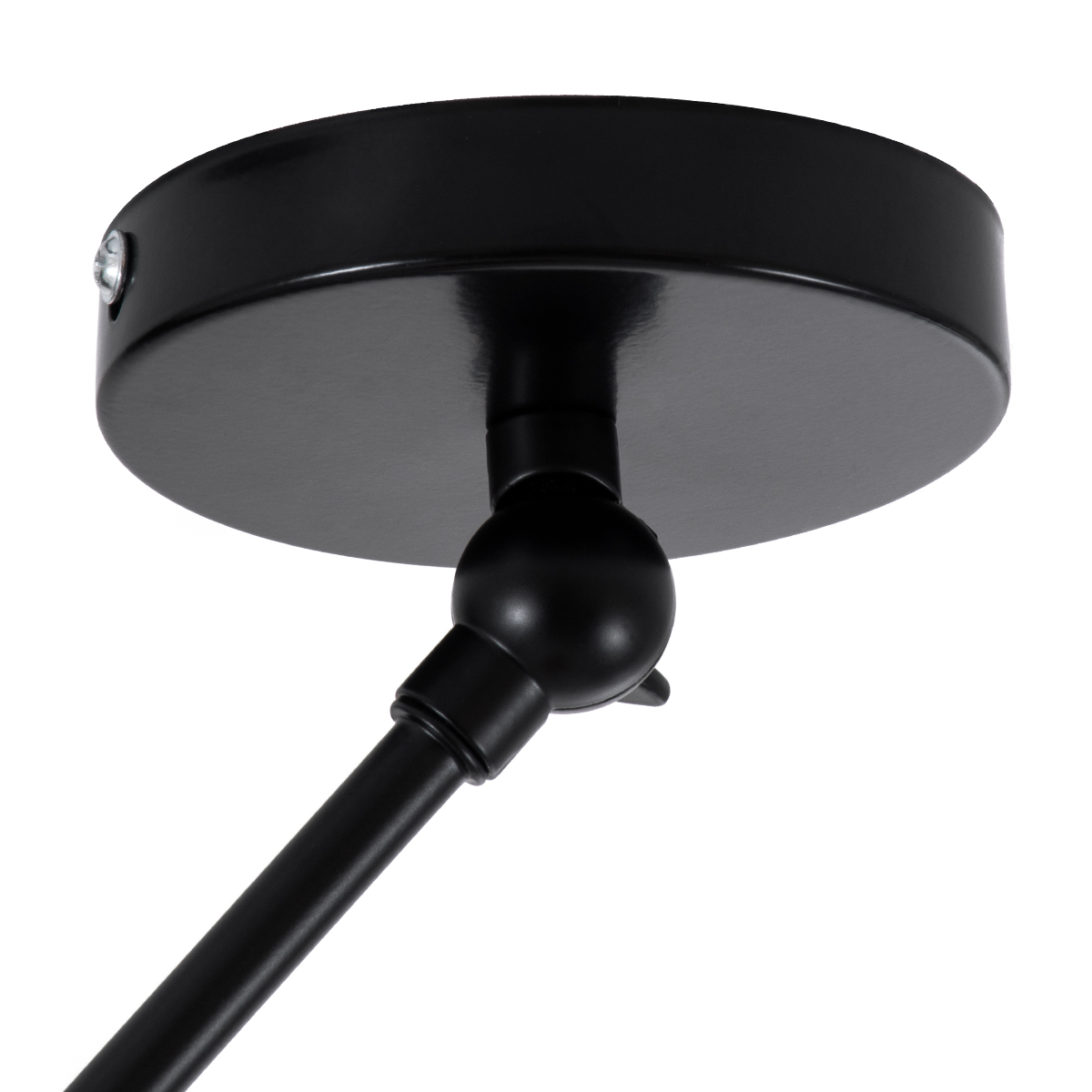 LEDTM® LOTUS 00938 Μοντέρνο Φωτιστικό Οροφής με Ντουί 1 x E27 AC 220-240V IP20 - Κόκκινο & Μαύρο - Μ30 x Π30 x Υ21cm - Image 10
