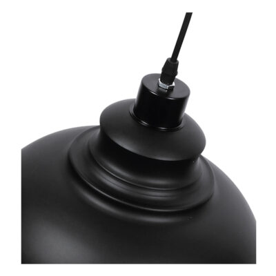 LEDTM® ANDY 01000 Μοντέρνο Κρεμαστό Φωτιστικό Οροφής με Ντουί 1 x E27 AC 220-240V IP20 - Μαύρο & Χρυσό - Μ35 x Π35 x Υ28cm - Image 5