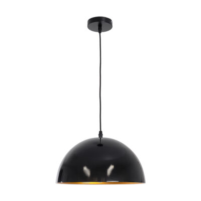 LEDTM® MEDEA 01004 Μοντέρνο Κρεμαστό Φωτιστικό Οροφής με Ντουί 1 x E27 AC 220-240V IP20 - Μαύρο & Χρυσό - Μ30 x Π30 x Υ16cm - Image 4