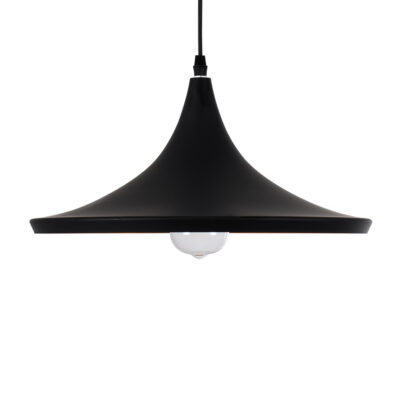 LEDTM® SHANGHAI 01025-B Μοντέρνο Κρεμαστό Φωτιστικό Οροφής με Ντουί 1 x E27 AC 220-240V IP20 - Μαύρο & Χρυσό - Μ37 x Π37 x Υ20cm - Image 5