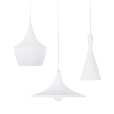 LEDTM® SHANGHAI 01026 Μοντέρνο Κρεμαστό Φωτιστικό Οροφής με Ντουί 3 x E27 AC 220-240V IP20 - Λευκό & Χρυσό - Μ79.5 x Π79.5 x Υ38cm - Σετ 3 Τεμαχίων - Image 7