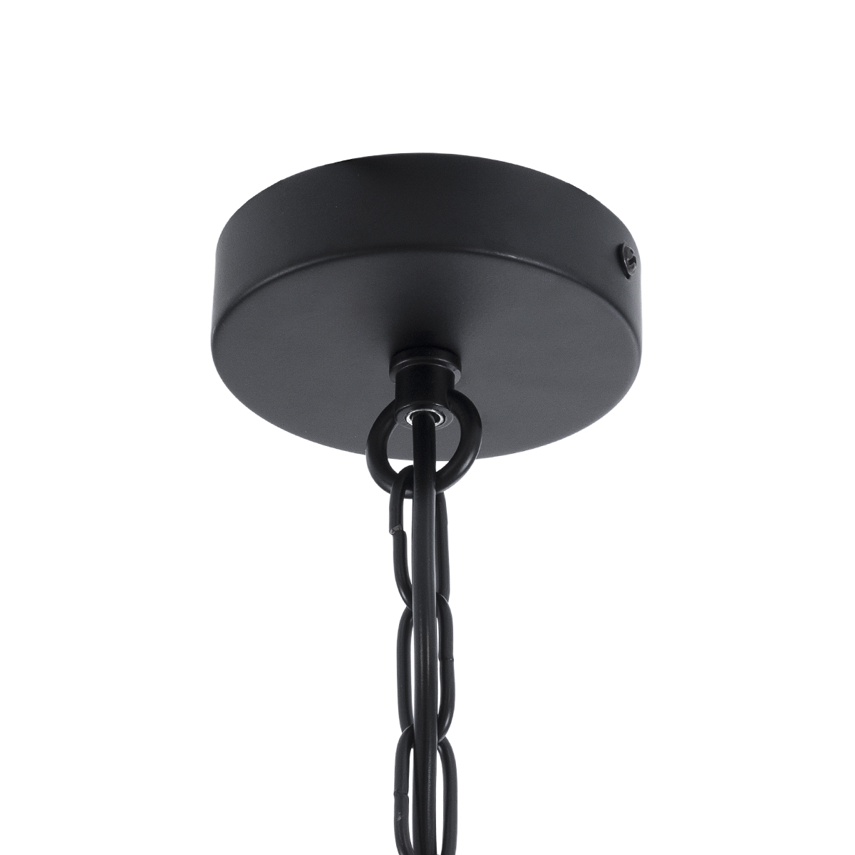 LEDTM® LIMA 01040 Vintage Κρεμαστό Φωτιστικό Οροφής με Ντουί 1 x E27 AC 220-240V IP20 - Μαύρο & Διάφανο - Μ17 x Π14 x Υ26cm - Image 10