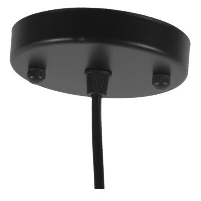 LEDTM® RAY 01049 Vintage Κρεμαστό Φωτιστικό Οροφής με Ντουί 1 x E27 AC 220-240V IP20 - Μαύρο - Μ36 x Π36 x Υ25cm - Image 7