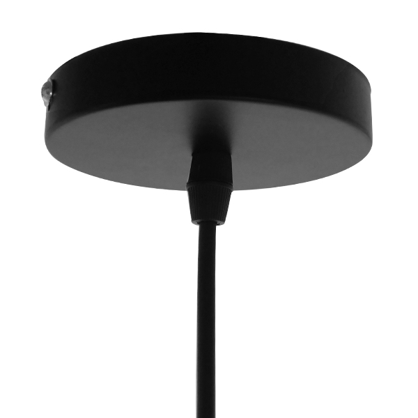 LEDTM® RAY 01050 Vintage Κρεμαστό Φωτιστικό Οροφής με Ντουί 1 x E27 AC 220-240V IP20 - Μαύρο - Μ26 x Π26 x Υ25cm - Image 7