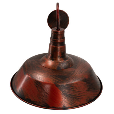 LEDTM® SORD 01052 Vintage Επιτοίχιο Φωτιστικό Απλίκα Μονόφωτο 1 x E27 IP20 Χάλκινο Μέταλλο - Μ36 x Π42 x Υ32cm - Image 5