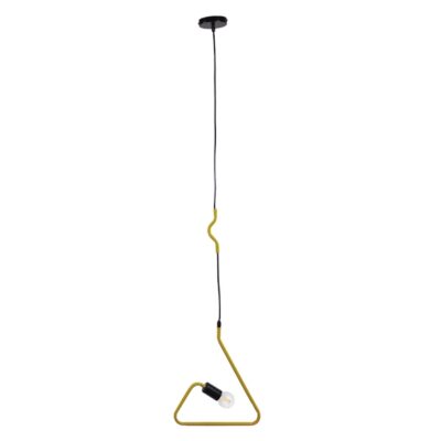 LEDTM® LIBBY 01097-1 Παιδικό Κρεμαστό Φωτιστικό Ανάρτηση Μονόφωτο 1 x E27 IP20 Κίτρινο Μέταλλο - Μ31 x Π31 x Υ16cm - Image 4