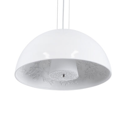 LEDTM® SERENIA 01152 Μοντέρνο Κρεμαστό Φωτιστικό Οροφής με Ντουί 1 x E27 AC 220-240V IP20 - Λευκό - Μ40 x Π40 x Υ20cm - Image 6