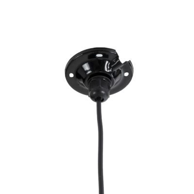 LEDTM® LOUVE 01176 Vintage Κρεμαστό Φωτιστικό Οροφής με Ντουί 1 x E27 AC 220-240V IP20 - Μαύρο & Ασημί - Μ40 x Π40 x Υ30cm - Image 10