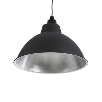 LEDTM® LOUVE 01176 Vintage Κρεμαστό Φωτιστικό Οροφής με Ντουί 1 x E27 AC 220-240V IP20 - Μαύρο & Ασημί - Μ40 x Π40 x Υ30cm - Image 6