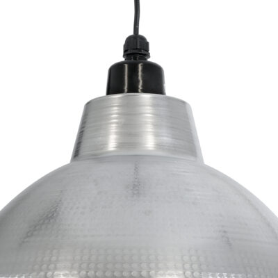 LEDTM® LOUVE 01178 Vintage Κρεμαστό Φωτιστικό Οροφής με Ντουί 1 x E27 AC 220-240V IP20 - Ασημί - Μ40 x Π40 x Υ30cm - Image 8