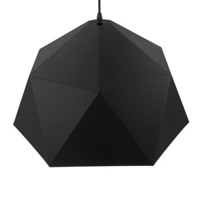 LEDTM® HEXAGON 01195 Μοντέρνο Κρεμαστό Φωτιστικό Οροφής με Ντουί 1 x E27 AC 220-240V IP20 - Μαύρο & Χρυσό - Μ46 x Π46 x Υ25cm - Image 5