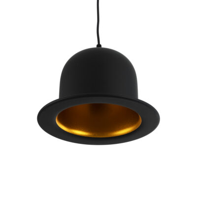 LEDTM® CHARLO 01214 Vintage Κρεμαστό Φωτιστικό Οροφής με Ντουί 1 x E27 AC 220-240V IP20 - Μαύρο & Χρυσό - Μ26 x Π26 x Υ16cm - Image 6