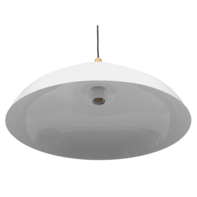 LEDTM® VALLETE 01256 Μοντέρνο Κρεμαστό Φωτιστικό Οροφής με Ντουί 1 x E27 AC 220-240V IP20 - Λευκό & Μπεζ - Μ45 x Π45 x Υ27cm - Image 6