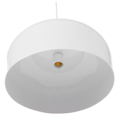 LEDTM® VILI 01260 Μοντέρνο Κρεμαστό Φωτιστικό Οροφής με Ντουί 1 x E27 AC 220-240V IP20 - Λευκό & Μπεζ - Μ35 x Π35 x Υ27cm - Image 5