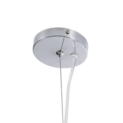 LEDTM® SCANDI 01267 Vintage Κρεμαστό Φωτιστικό Πλέγμα Μονόφωτο 1 x E27 IP20 Μπεζ Μέταλλο - Μ38 x Π38 x Y50cm - Image 10