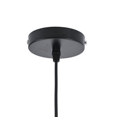 LEDTM® SEVILLE 01269 Μοντέρνο Κρεμαστό Φωτιστικό Ανάρτηση Μονόφωτο 1 x E27 IP20 Μαύρο & Χρυσό Μέταλλο - Μ35 x Π35 x Υ35cm - Image 10