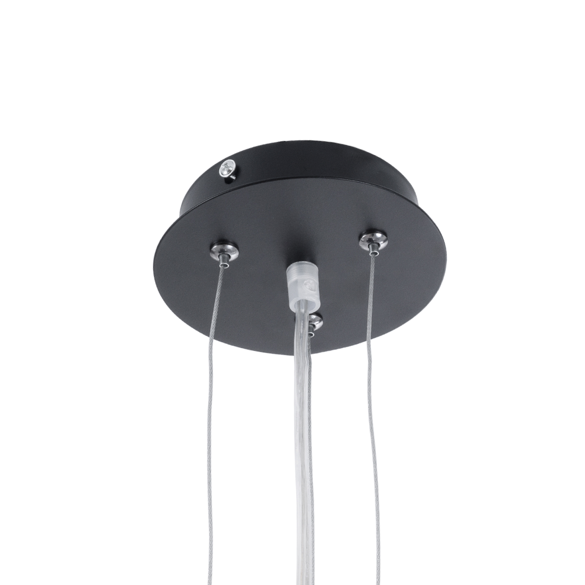 LEDTM® SERENIA 01270 Μοντέρνο Κρεμαστό Φωτιστικό Οροφής με Ντουί 1 x E27 AC 220-240V IP20 - Μαύρο & Λευκό - Μ60 x Π60 x Υ30cm - Image 11