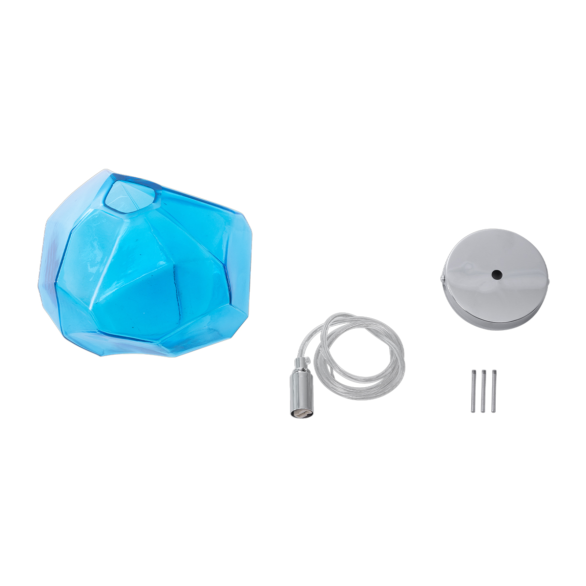 LEDTM® RINA 01306 Μοντέρνο Κρεμαστό Φωτιστικό Οροφής με Ντουί 1 x G9 AC 220-240V IP20 - Γαλάζιο - Μ20 x Π20 x Υ20cm - Image 10