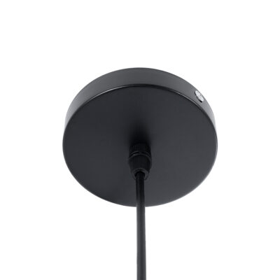 LEDTM® LUNE 01341 Μοντέρνο Κρεμαστό Φωτιστικό Οροφής με Ντουί 1 x E27 AC 220-240V IP20 - Μαύρο & Χρυσό - Μ40 x Π40 x Υ20cm - Image 10