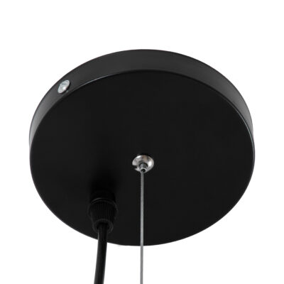 LEDTM® DIADEMA 01342 Μοντέρνο Κρεμαστό Φωτιστικό Καμπάνα Μονόφωτο 1 x E27 IP20 Μαύρο & Χρυσό Μέταλλο - Μ60 x Π60 x Υ30cm - Image 10