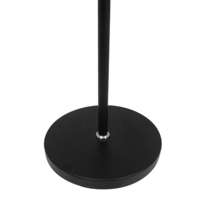LEDTM® RIBBON 01585 Μοντέρνο Επιδαπέδιο Φωτιστικό με Ντουί 1 x E27 AC 220-240V IP20 - Μαύρο & Μπεζ - Μ13 x Π13 x Υ164cm - Image 9