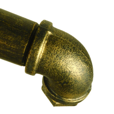 LEDTM® CANAL 01669 Vintage Κρεμαστό Φωτιστικό Ράγα Πολύφωτο 5 x E27 IP20 Μπρούτζινο Μέταλλο - Μ92 x Π5 x Y8cm - Image 6