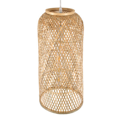 LEDTM® CALERO 01710 Boho Κρεμαστό Φωτιστικό Οροφής με Ντουί 1 x E27 AC 220-240V IP20 - Μπεζ - Μ25 x Π25 x Υ50cm - Image 7