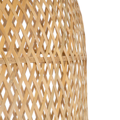 LEDTM® CALERO 01710 Boho Κρεμαστό Φωτιστικό Οροφής με Ντουί 1 x E27 AC 220-240V IP20 - Μπεζ - Μ25 x Π25 x Υ50cm - Image 8