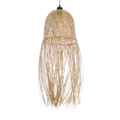LEDTM® MANILA 01713 Boho Κρεμαστό Φωτιστικό Οροφής με Ντουί 1 x E27 AC 220-240V IP20 - Μπεζ - Μ25 x Π25 x Υ60cm - Image 6