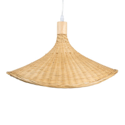 LEDTM® CUBA 01717 Boho Κρεμαστό Φωτιστικό Οροφής με Ντουί 1 x E27 AC 220-240V IP20 - Μπεζ - Μ43 x Π43 x Υ30cm - Image 8