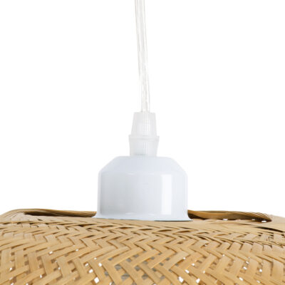 LEDTM® CARIBBEAN 01723 Boho Κρεμαστό Φωτιστικό Οροφής με Ντουί 1 x E27 AC 220-240V IP20 - Μπεζ - Μ45 x Π45 x Υ24cm - Image 7