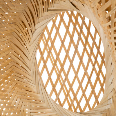 LEDTM® CARIBBEAN 01723 Boho Κρεμαστό Φωτιστικό Οροφής με Ντουί 1 x E27 AC 220-240V IP20 - Μπεζ - Μ45 x Π45 x Υ24cm - Image 8