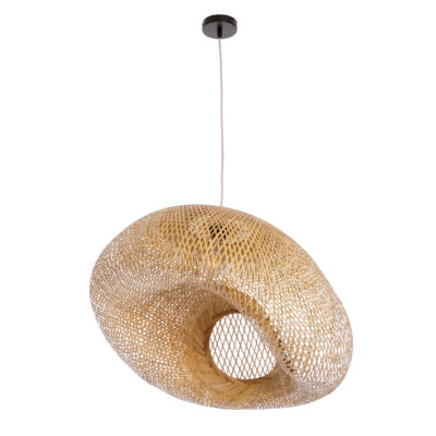 LEDTM® CARIBBEAN 01724 Boho Κρεμαστό Φωτιστικό Οροφής με Ντουί 1 x E27 AC 220-240V IP20 - Μπεζ - Μ60 x Π60 x Υ38cm - Image 4