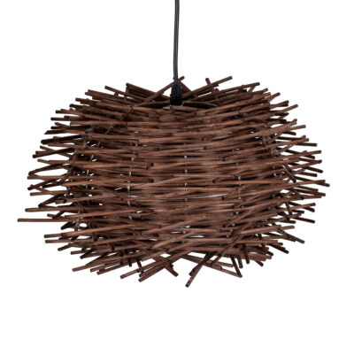 LEDTM® MINORCA 01733 Boho Κρεμαστό Φωτιστικό Οροφής με Ντουί 1 x E27 AC 220-240V IP20 - Καφέ - Μ35 x Π35 x Υ23cm - Image 7