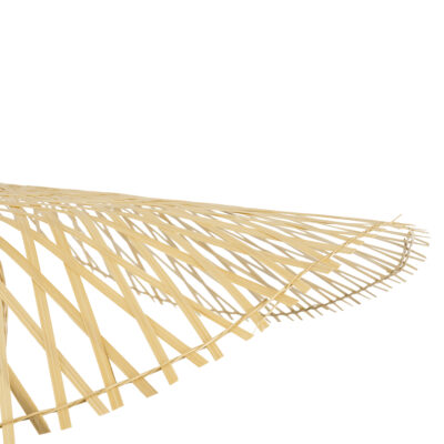 LEDTM® CINNABAR 01837 Boho Κρεμαστό Φωτιστικό Οροφής με Ντουί 1 x E27 AC 220-240V IP20 - Μπεζ - Μ75 x Π75 x Υ21cm - Image 8