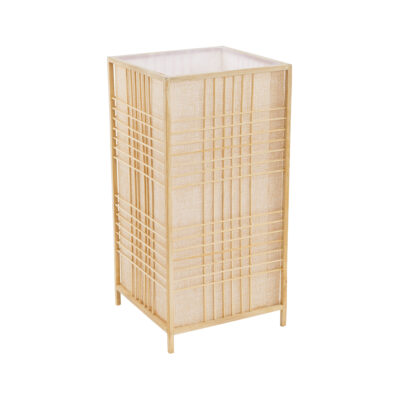 Alternative view of LEDTM® JUNIE 01997 Boho Επιδαπέδιο Φωτιστικό Πορτατίφ με Ντουί 1 x E27 AC 220-240V IP20 - Μπεζ - Μ20 x Π20 x Υ40cm