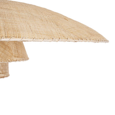 LEDTM® ZORA 02140 Boho Κρεμαστό Φωτιστικό Οροφής με Ντουί 1 x E27 AC 220-240V IP20 - Μπεζ - Μ120 x Π120 x Υ40cm - Image 8